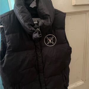 Black Puffer Vest Nununu designer 6/7
